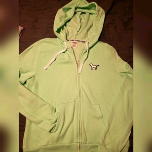 VS PINK zip up hoodie